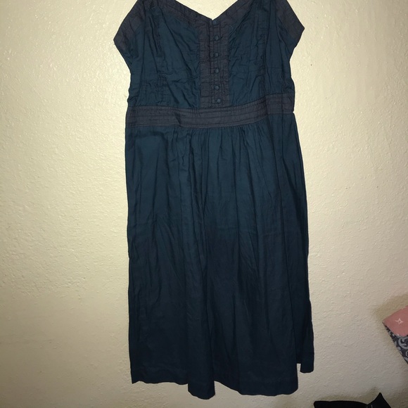 Navy mini dress spaghetti strap - Picture 2 of 3